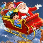 santa claus live wallpaper android application logo